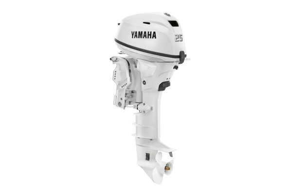 Yamaha 25hp High Thrust Outboard | T25XWTC2 | White-Yamaha-25hp-High-Thrust-Outboard-1.jpg