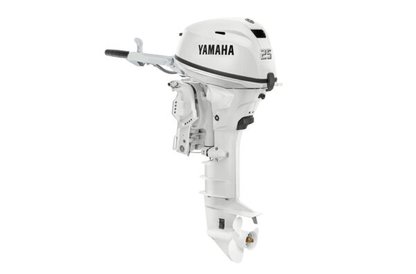 Yamaha 25hp Outboard | F25SWTHC2 | White-Yamaha-25hp-Outboard-3.jpg